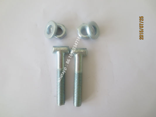 China Componentes del andamio del tornillo en T galvanizados o HDG PARA el acoplador del andamio proveedor