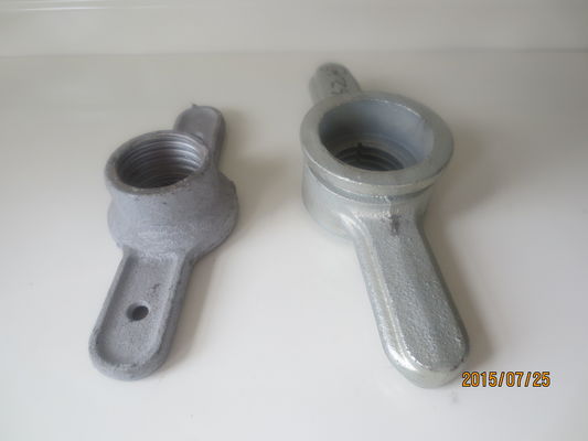China Los accesorios galvanizados calientes del andamio forjados/echaron la nuez φ38/φ34mm del enchufe de tornillo proveedor