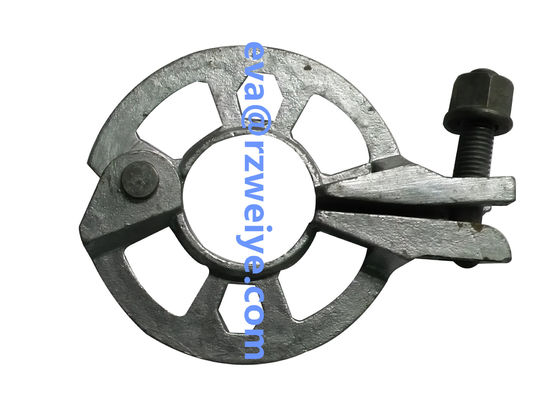 China Rosetón galvanizado caliente 1.18kg, Ringlock/todo el redondo/capa del andamio de la cerradura del anillo de los accesorios proveedor